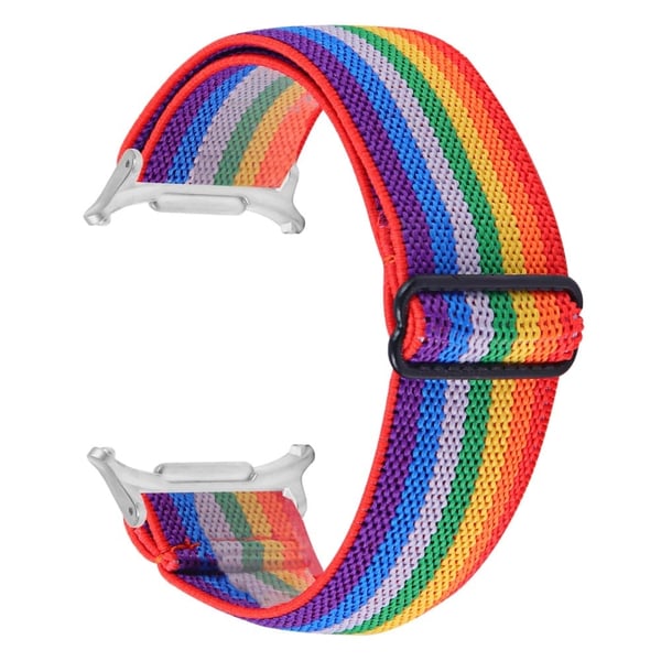 Samsung Galaxy Watch Ultra 47mm kellonauha hopeisella liittimellä, säädettävä joustava rannehihna - #8 Samsung Galaxy Watch Ultra 47mm kellonauha hopeisella liittimellä, säädettävä joustava rannehihna - #8