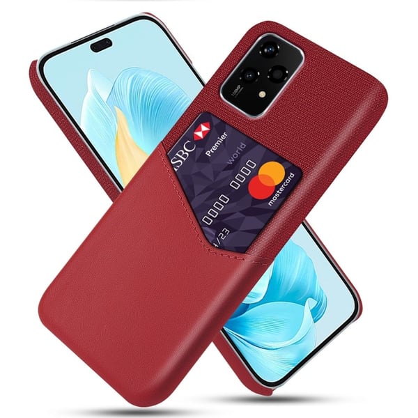 Bofink Honor 200 Lite cover med kortholder - Rød