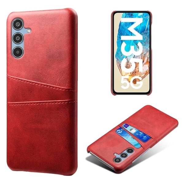 Dual Card Samsung Galaxy M35 deksel - Rød