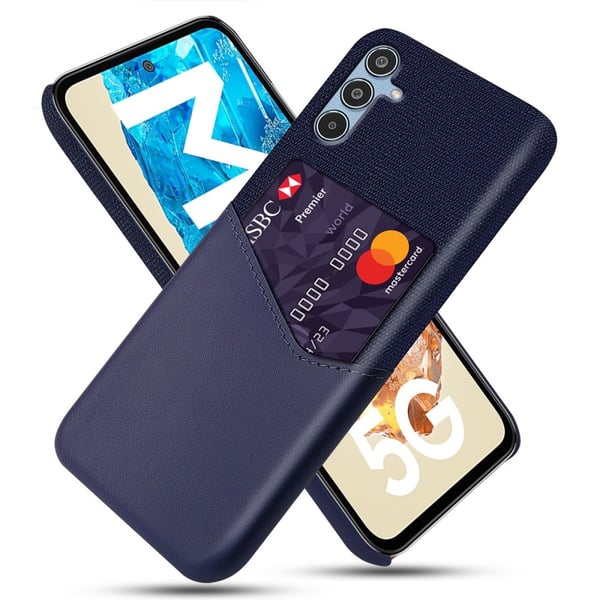 Bofink Samsung Galaxy M35 kortdeksel - Blå