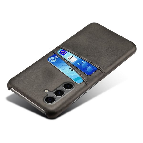 Dual Card Samsung Galaxy S24 FE cover - Sort