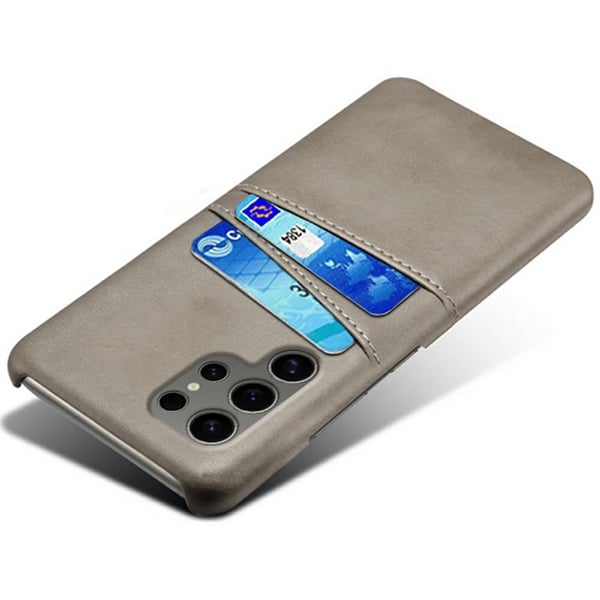 Dual Card Samsung Galaxy S25 Ultra cover - Grå