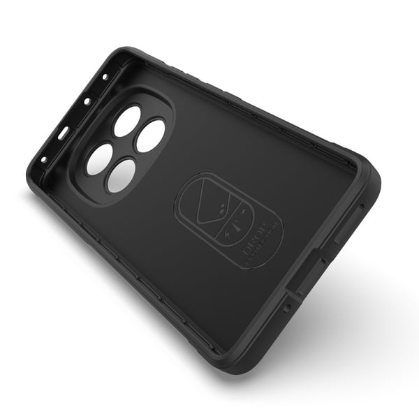 Blødt grebsformet Xiaomi Redmi Note 14 Pro 5G cover - Sort
