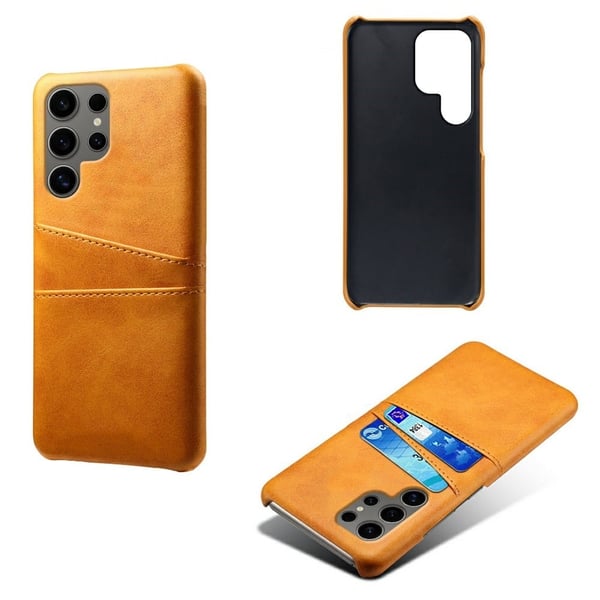 Dual Card Samsung Galaxy S25 Ultra deksel - Oransje