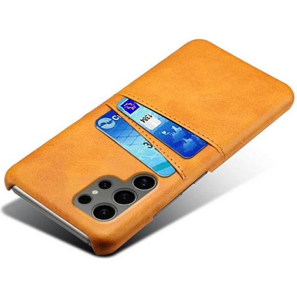 Dual Card Samsung Galaxy S25 Ultra deksel - Oransje