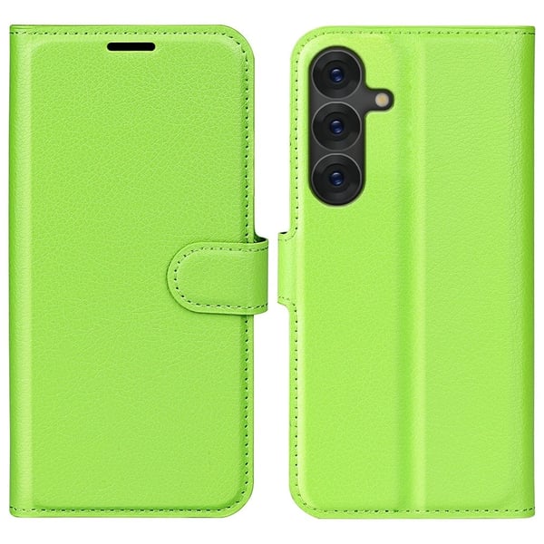 Classic Samsung Galaxy S25 Plus flip etui - Grønn