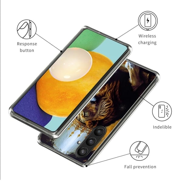 Vibe Samsung Galaxy S24 FE deksel - Løvekongen