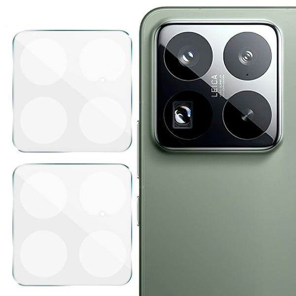 IMAK 2 stk kameralinsebeskytter i ultraklart glass for Xiaomi 15 Pro IMAK 2 stk kameralinsebeskytter i ultraklart glass for Xiaomi 15 Pro