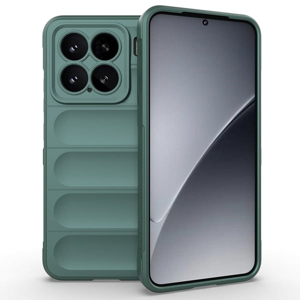 Deksel med mykt grep for Xiaomi 15 - Grønn