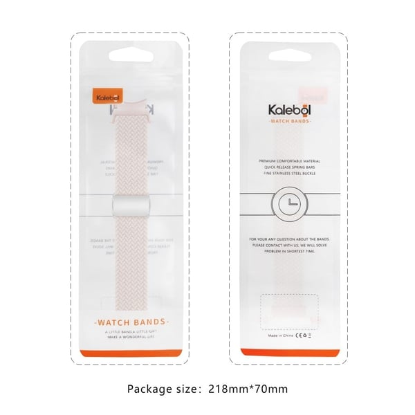 KALEBOL Magnetisk klokkerem Samsung Galaxy Watch FE 40mm / Watch7 / 6 / 6 Classic / 5 / 5 Active / 5 Pro / 4 / 4 Classic / 4 Active Flettet bånd - Ora