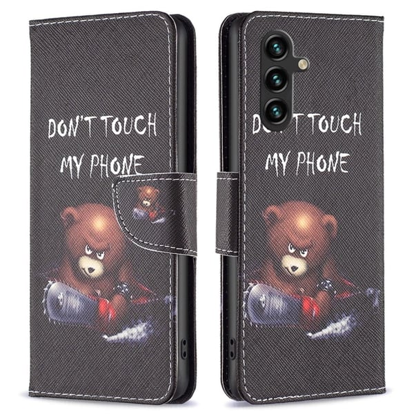 Wonderland Samsung Galaxy A56 flip-etui - Bjørn