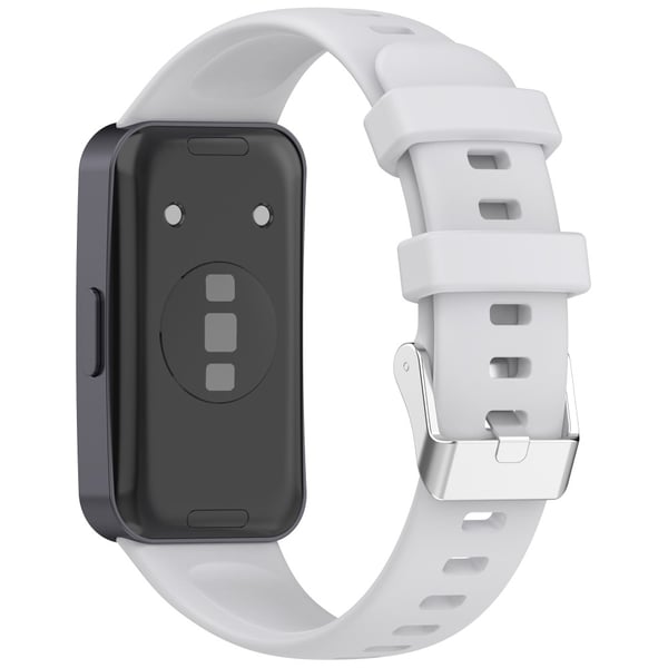 Silikoni katsella hihna Huawei Band 9 NFC / 9 / 8 NFC / 8 säädettävä rannehihna - Harmaa