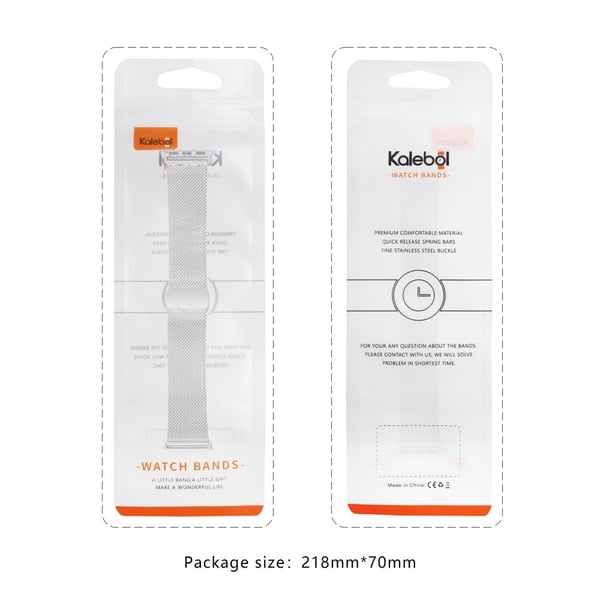 KALEBOL Magnetisk spennearmbånd Apple Watch Series 10 42 mm rustfritt stålarmbånd - Rosa