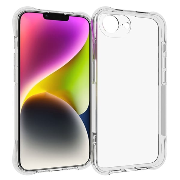 Ultratyndt gennemsigtigt iPhone 16e etui