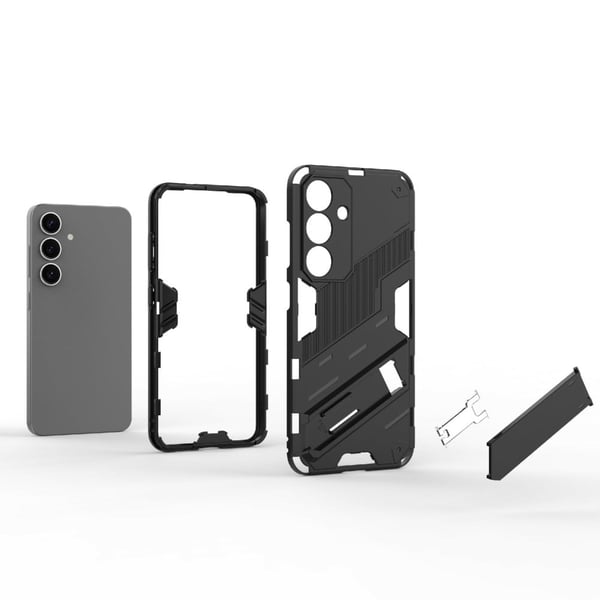 Støtsikkert hybriddeksel med et moderne preg for Samsung Galaxy A56 - Grønn