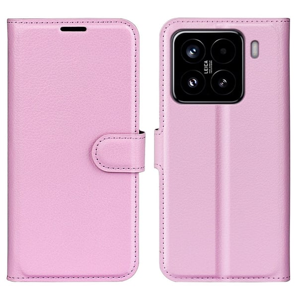 Classic Xiaomi 15 flip etui - Rosa