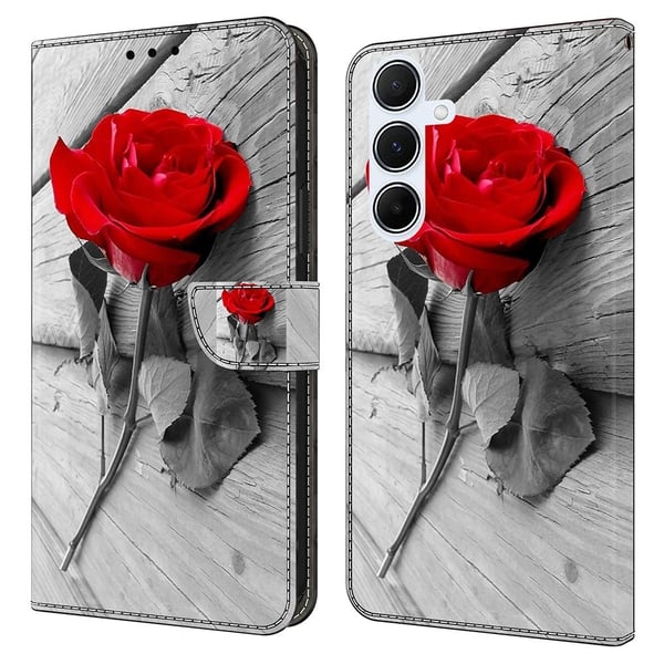 Wonderland Samsung Galaxy A36 / Samsung Galaxy A56 flip-etui - Rose