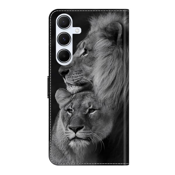 Wonderland Samsung Galaxy A16 flip-etui - Løvepar