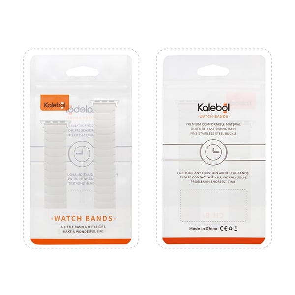 KALEBOL Silikon magnetisk klokkerem Apple Watch Series 10 46mm - Svart