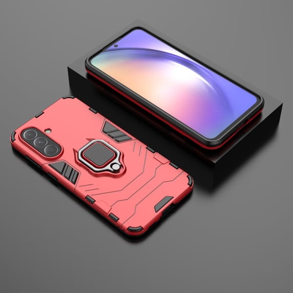 Støtsikkert Samsung Galaxy A36 Panther-telefonetui - Rød