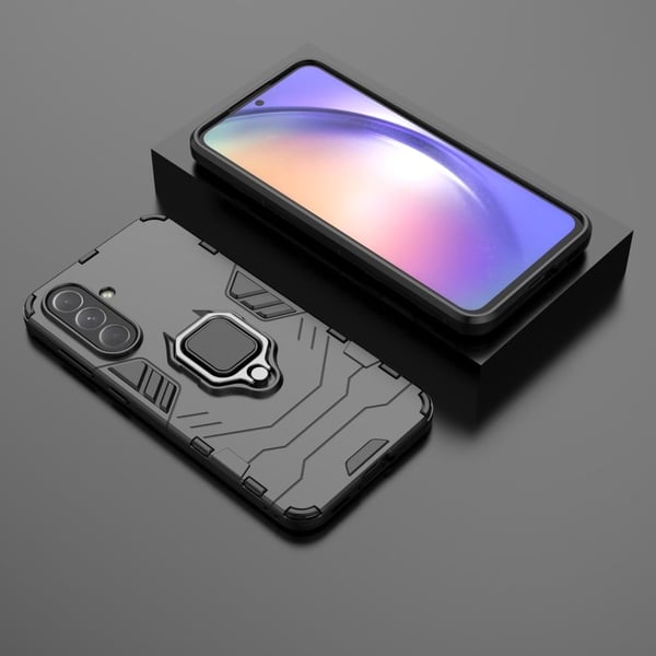 Støtsikkert Samsung Galaxy A36 Panther-telefonetui - Svart
