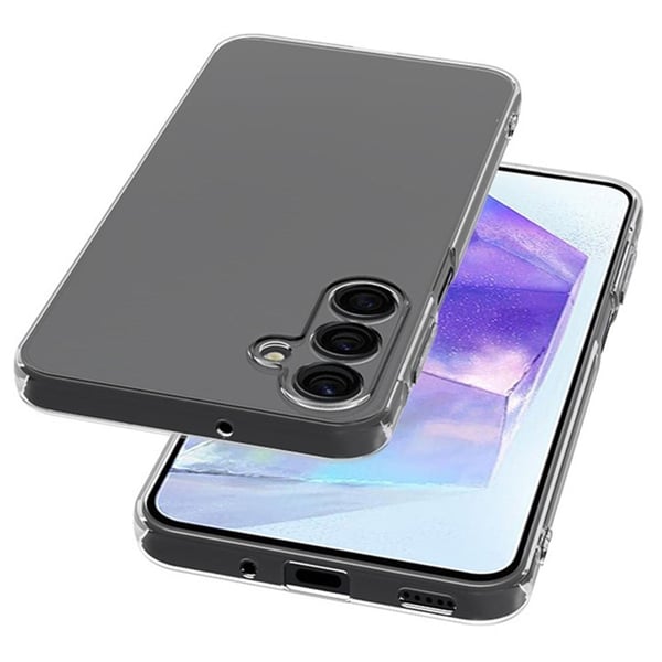 Erittäin ohut läpinäkyvä kotelo Samsung Galaxy A56