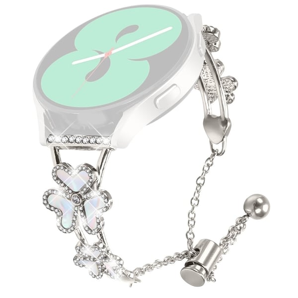 Verizon GizmoWatch Disney Edition metallarmbånd for utskifting av klokkerem med hjertekløverdekor - Stjernelys