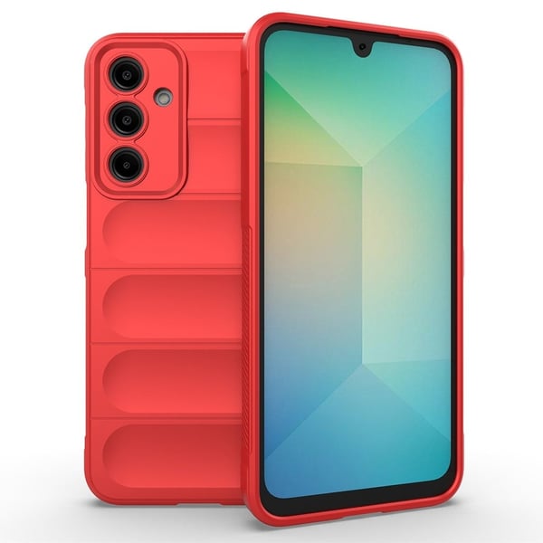 Blødt grebsformet Samsung Galaxy A36 cover - Rød