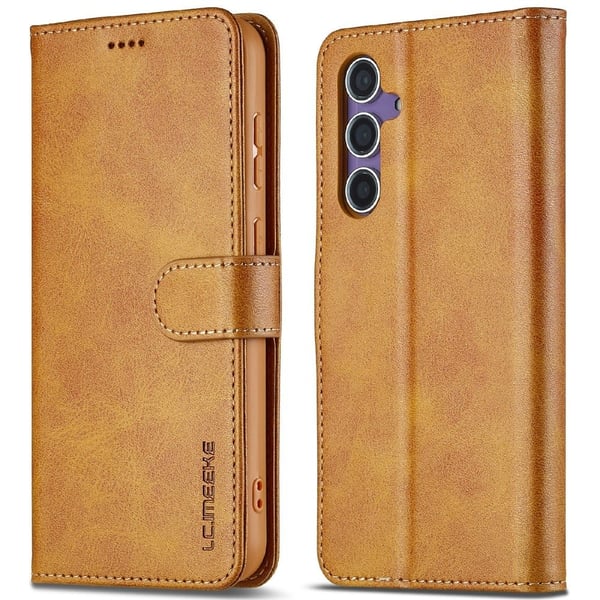 LC.IMEEKE Samsung Galaxy S25 flip etui - Gul