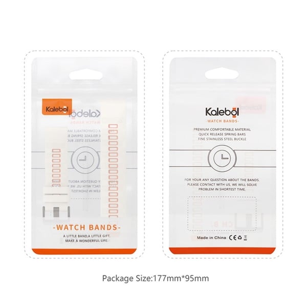 KALEBOL QuickFit 22 mm klokkerem Garmin Fenix 7 Pro / 7 / 6 Pro Dual Color Silikonarmbånd - Svart + Oransje