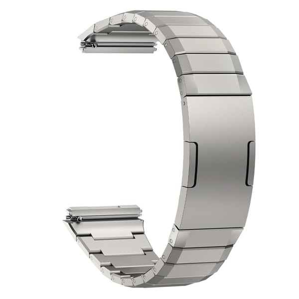 Huawei Watch GT 5 Pro 46mm / GT 5 46mm Justerbar klokkerem i titanlegering - Sølv