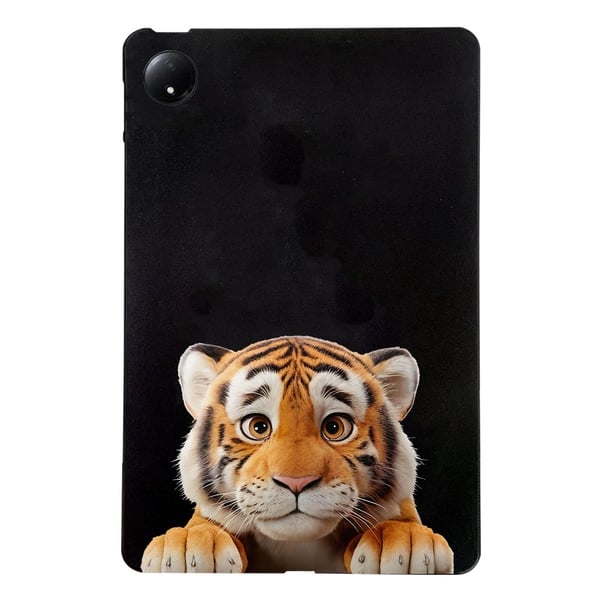 Xiaomi Redmi Pad SE 4G 8.7 inch Case Pattern Printing Slim Flexible Tablet Protective Cover - Little Tiger