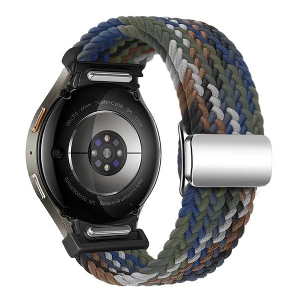 KALEBOL Magneettinen kellohihna Samsung Galaxy Watch FE 40mm / Watch7 / 6 / 6 Classic / 5 / 5 Active / 5 Pro / 4 / 4 Classic / 4 Active Punottu rannek