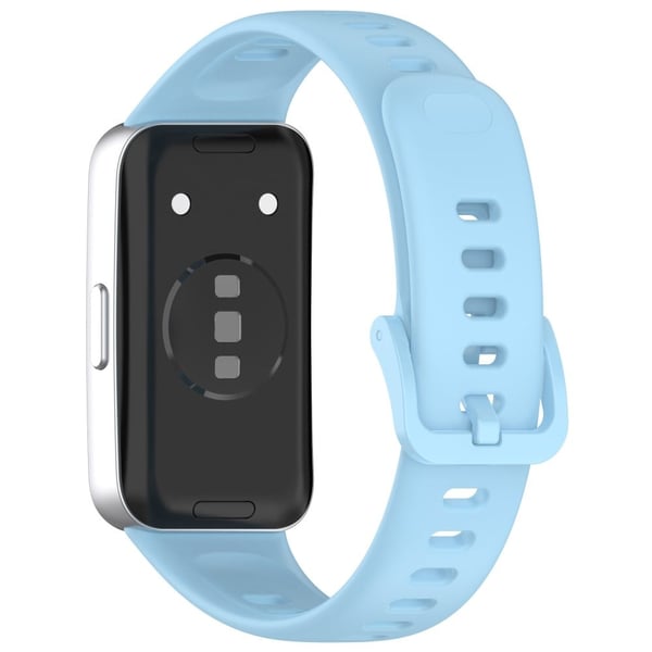 Silikonklokkerem Huawei Band 9 NFC / 9 / 8 NFC / 8 Justerbart erstatningsarmbånd - Babyblå