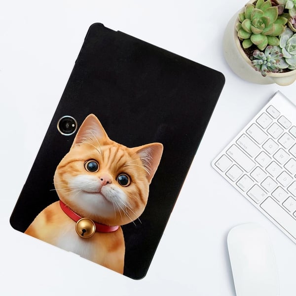 OnePlus Pad 2 Etui Mønster Udskrivning Slank Fleksibel Tablet Beskyttende Cover - Korthåret Kat