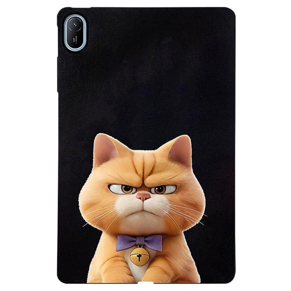Huawei MatePad SE 11 Case Pattern Printing Slim Flexible Tablet Protective Cover - Garfield Cat