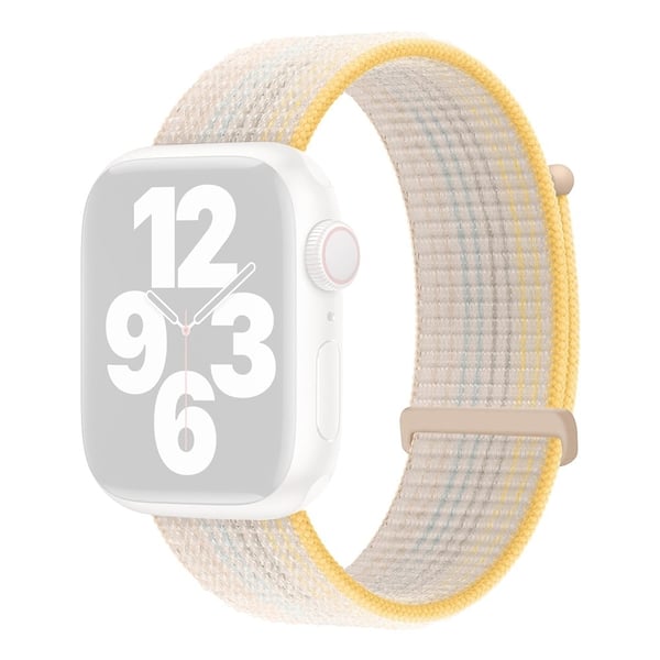 KALEBOL Nylonklokkearmbånd Apple Watch Series 10 46 mm håndleddsrem - Stjernelys