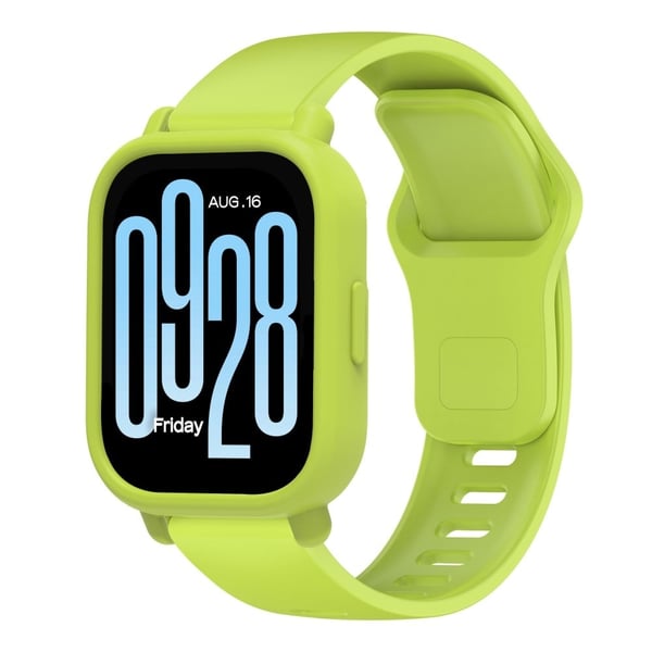 Xiaomi Redmi Watch 5 Active Watch Case Mykt silikonklokkedeksel - Grønn