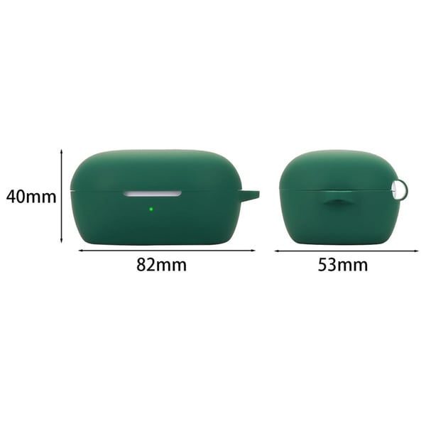 Bose Quietcomfort Bluetooth Earphones Case Silicone Cover with Anti-Lost Buckle - Red