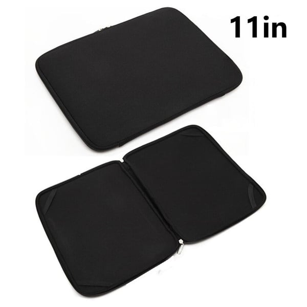 A03 11 inch Laptop Sleeve Bag Neoprene Carrying Bag with 4 Elastic Bands Tablet Briefcase