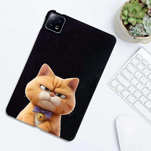 Xiaomi Pad 6 Pro / Pad 6 Case Pattern Printing Slim Flexible Tablet Protective Cover - Corgi