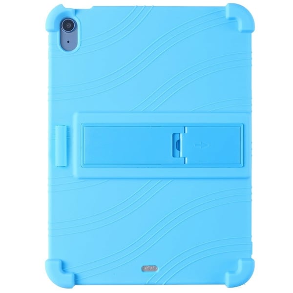 iPad Air 11 (2024) Silikonfodral med kickstand Robust skyddsfodral - Baby Blå