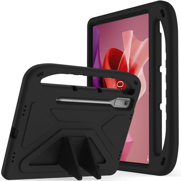 Lenovo Tab P12 EVA Case Handle Shockproof Kid-Friendly Tablet Cover - Black