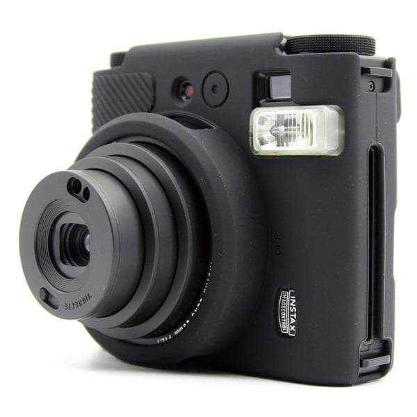 Fujifilm Instax Mini 99 kamerataske Anti-Drop Blødt Silikone Cover - Sort