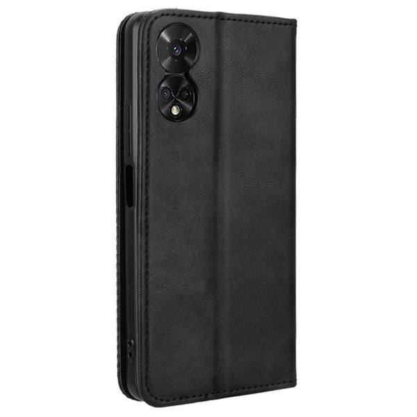 TCL 50 5G Case Retro Leather Wallet Full Protection Phone Cover Mobile Accessories Wholesale - Black