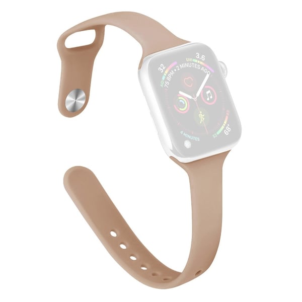 KALEBOL Silicone Watch Band Apple Watch Series 10 42mm Replacement Strap - Mælkete