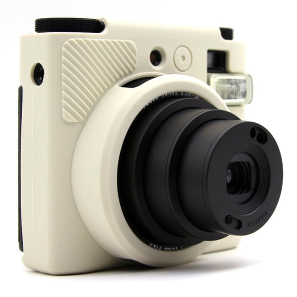 Fujifilm Instax Mini 99 Camera Case Anti-Drop Soft Silicone Protective Cover - Beige