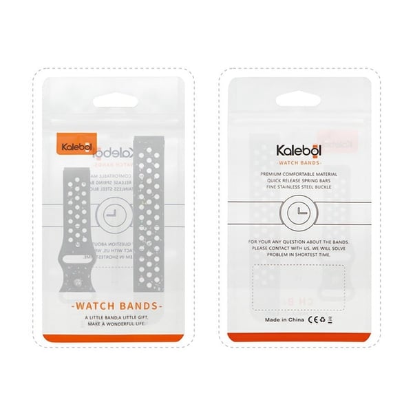 KALEBOL 20mm silikone rem Samsung Galaxy Watch6 / 5 Pro / 5 / GarminActive 5 Butterfly Clasp Watch Band - Lyserød