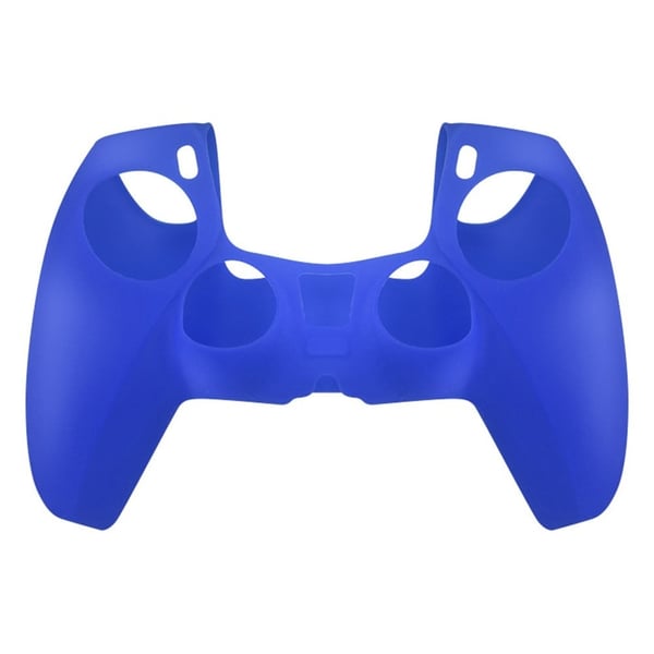 DATA FROG Sony Playstation 5 Console Protective Case Solid Color Anti-Slip Silicone Cover - Blue