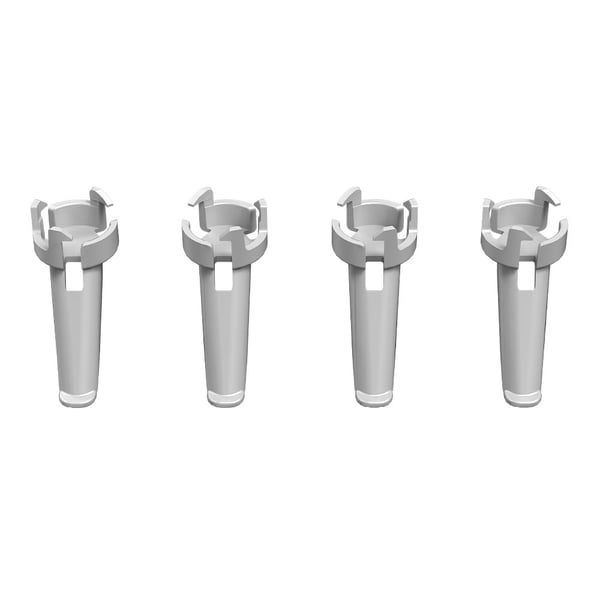BRDRC 4Bump Resistants / Set DJI Neo Drone Landing Gears Quick Release ABS Extension Legs Kit - Grey